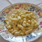 Maccheroncini al pesto di asparagi e pistacchi