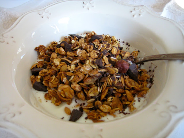 Settembre, mille buone intenzioni e la granola al cioccolato