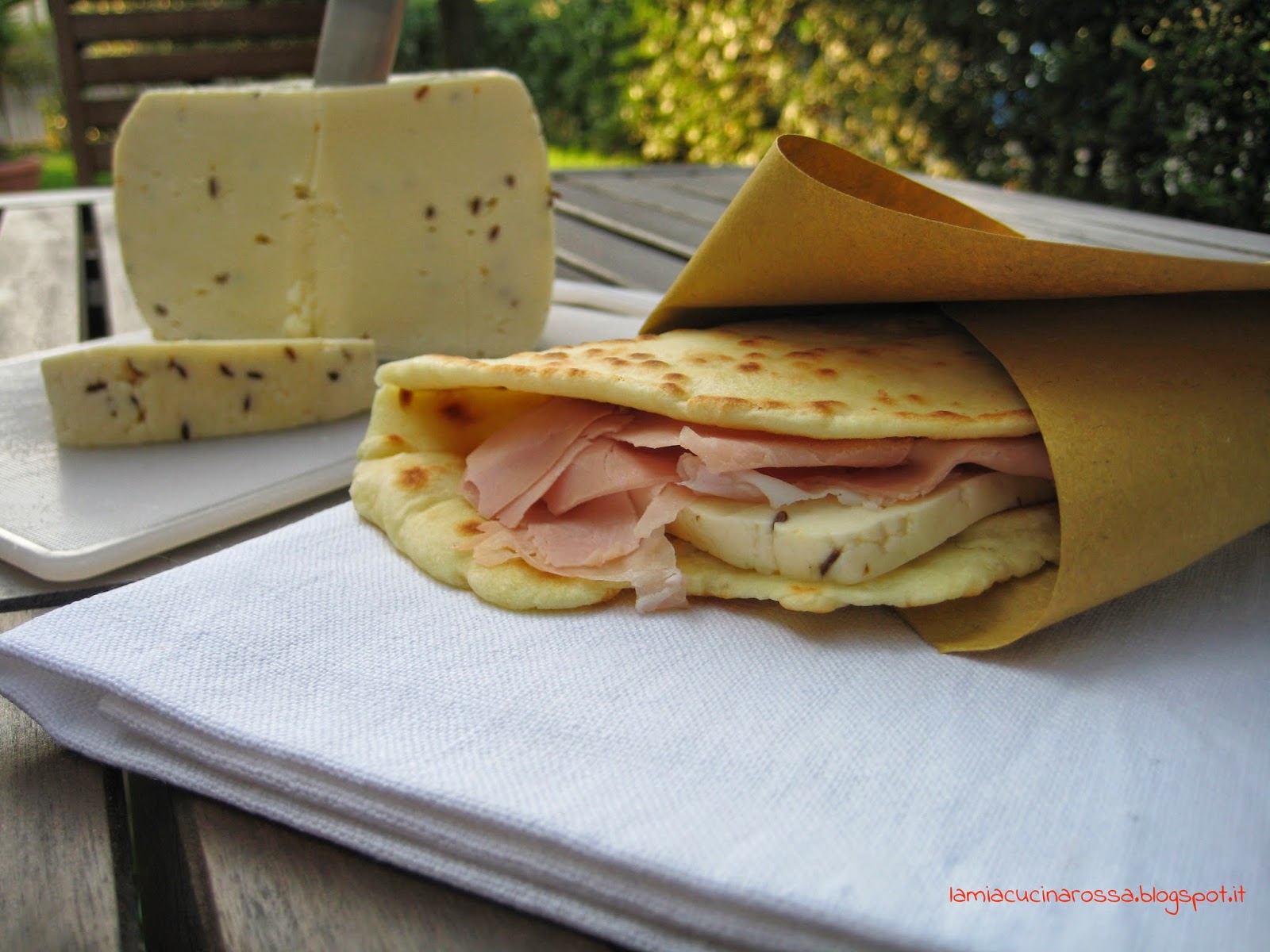 Piadine cotto e caciottina al cumino, per l’MT!