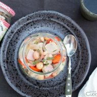 Insalata di tonno e legumi in vasocottura